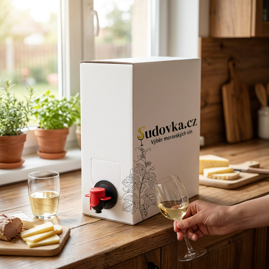 Rulandské bílé 2025 BAG IN BOX 5l suché moravské víno, Mikulov