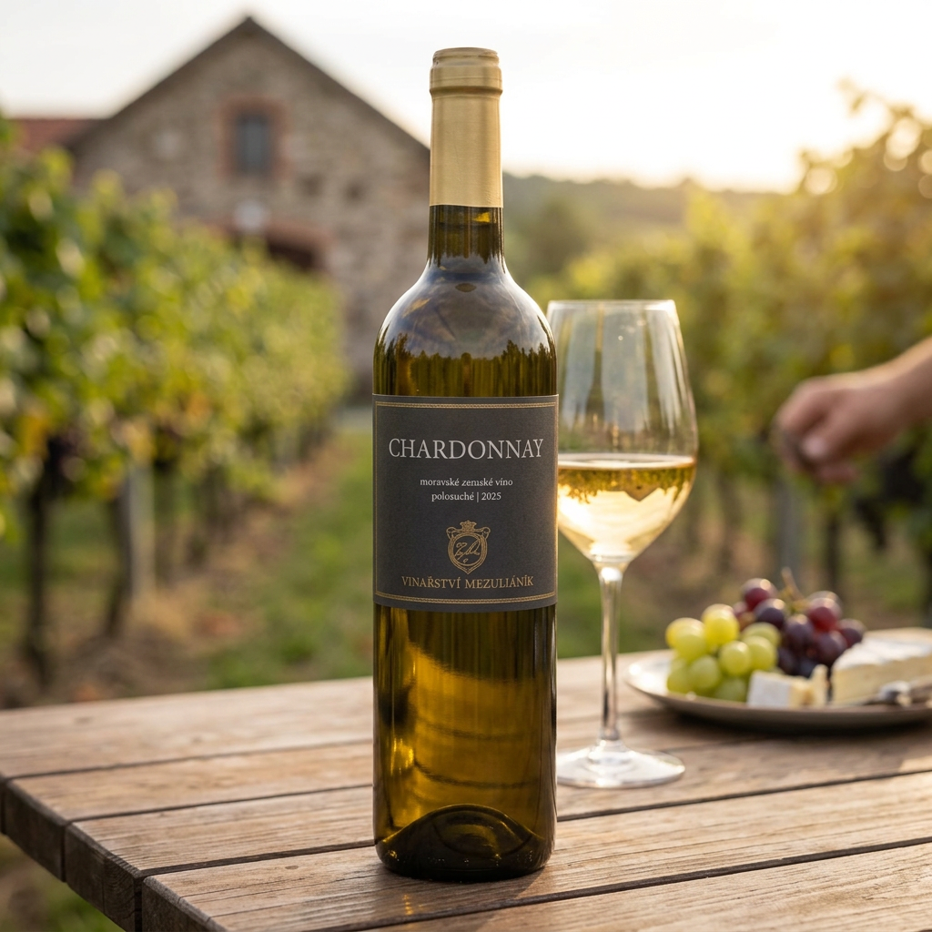 Chardonnay 2025 | 0,75l polosuché | Zdeněk Mezuliáník