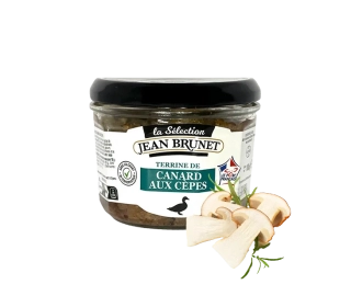Jean Brunet Kachní paštika s hříbkem, 180g