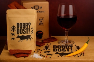 BBQ Jerky Dobrý Dost 50g