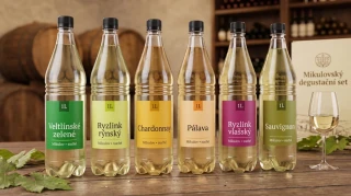 Mikulovský degustační set: 6× 1l PET (Když jsou 2l bagy moc.)